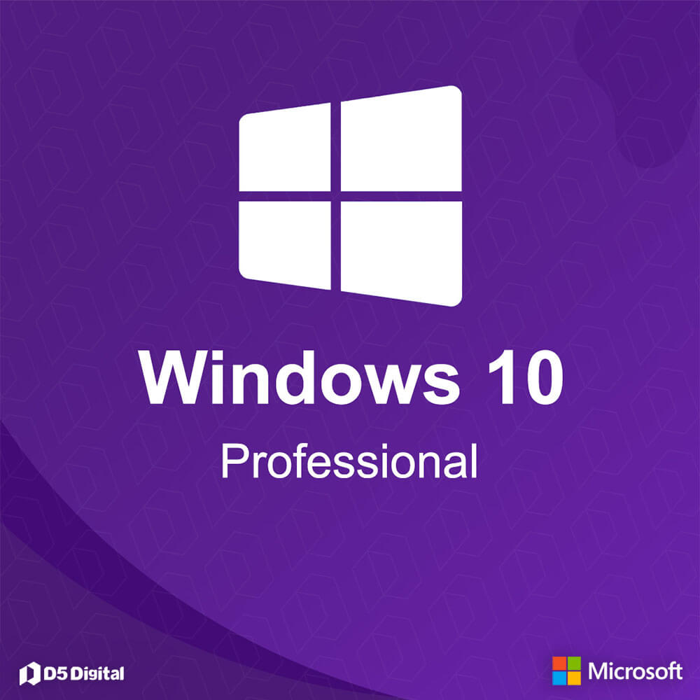 Windows 10 Professional 32/64 Bit License Key – 1PC Lifetime