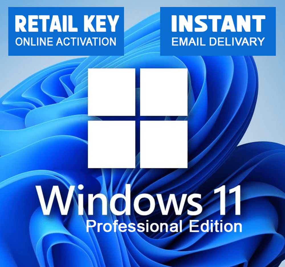 Windows 11 Pro Genuine Retail/OEM Channel License Key